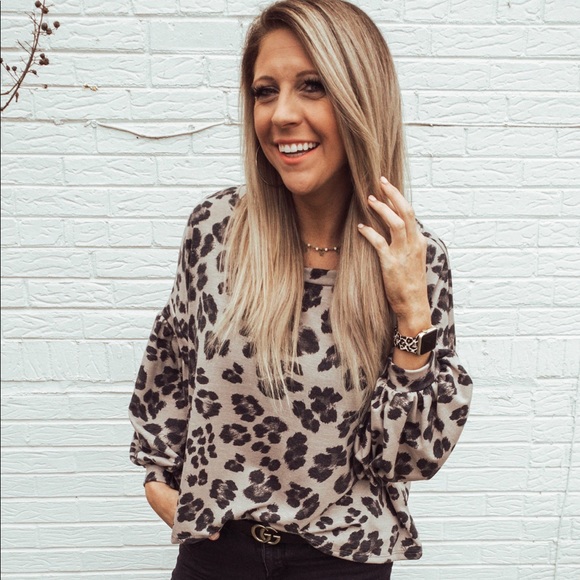 Cheetah Top - Picture 2 of 2